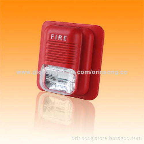 Piezo Strobe Siren, DC 24/12V